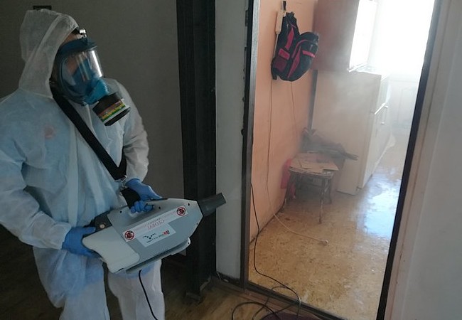 Likvidace blech v bytě