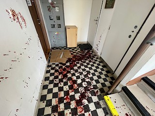 Úklid a čištění krve - čištění zaschlé krve