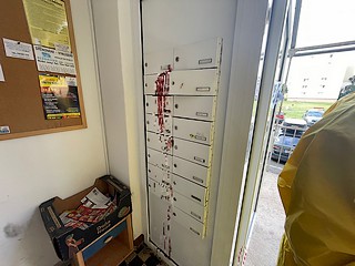 Úklid krve a vyklízení